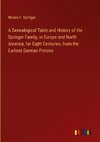 A Genealogical Table and History of the Springer Family, in Europe and North America, for Eight Centuries, from the Earliest German Princes