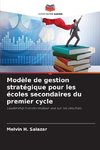 Modèle de gestion stratégique pour les écoles secondaires du premier cycle