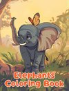 Elephants Coloring Book