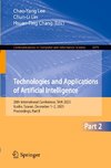 Technologies and Applications of Artificial Intelligence