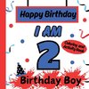 I am 2 Happy Birthday Activity/Coloring Book For boys- Happy Birthday Activity/Coloring Book For Kids