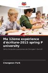 Ma 12ème expérience d'écriture-2015 spring P university