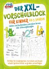 Buchstaben schreiben lernen: Das große Übungsheft mit spaßigen Lerntechniken zur Förderung der Augen-Hand-Koordination, Konzentration und Feinmotorik - Ideal geeignet für Kindergarten bis Schule