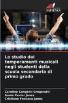 Lo studio dei temperamenti musicali negli studenti della scuola secondaria di primo grado