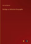 Beiträge zur biblischen Geographie