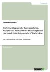 Erlebnispädagogische Klassenfahrten. Analyse und Reflexion der Erfahrungen mit einem erlebnispädagogischen Wochenkurs