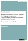 Autismus im familiären Kontext. Mögliche Bewältigungsstrategien und Unterstützungen für Eltern und Familien mit  Kindern mit Autismus