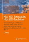 HOAI 2021-Textausgabe/HOAI 2021-Text Edition