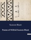 Poems of Wilfrid Scawen Blunt