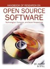 Handbook of Research on Open Source Software