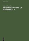 Interpretations of Probability