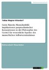 Geist, Materie, Menschenbild. Implikationen panpsychistischer Konzeptionen in der Philosophie des Geistes für wesentliche Aspekte des menschlichen Selbstverständnisses