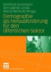 Demographie als Herausforderung für den öffentlichen Sektor