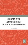 Chinese Civil Adjudications I