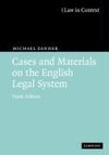 Cases and Materials on the English Legal System