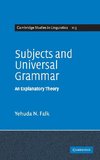 Subjects and Universal Grammar