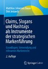 Claims, Slogans und Hashtags als Instrumente der strategischen Markenführung