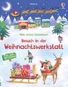 Mein erstes Stickerbuch: Besuch in der Weihnachtswerkstatt