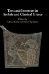 Texts and Intertexts in Archaic and Classical Greece