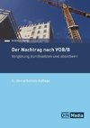 Der Nachtrag nach VOB/B