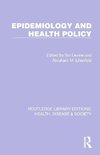 Epidemiology and Health Policy