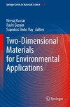 Two-Dimensional Materials for Environmental Applications