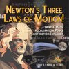 Newton's Three Laws of Motion! Inertia, Mass, Acceleration, Force and Motion Explained | Grade 6-8 Physical Science