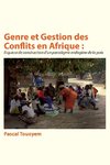 Genre et Gestion des Conflits en Afrique