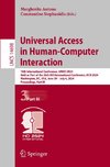 Universal Access in Human-Computer Interaction