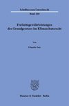 Freiheitsgewährleistungen des Grundgesetzes im Klimaschutzrecht