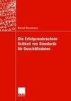 Erfolgswahrscheinlichkeit von Standarts für Geschäftsdaten