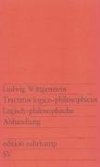 Tractatus logico-philosophicus / Logisch-philosophische Abhandlung