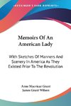 Memoirs Of An American Lady