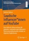 Saudische Influencer*innen auf YouTube