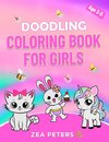 Doodling Coloring Book for Girls