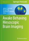 Awake Behaving Mesoscopic Brain Imaging