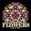 Mandala Flowers Coloring Book for Adults