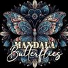 Mandala Butterflies Coloring Book for Adults