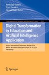 Digital Transformation in Education and Artificial Intelligence Application