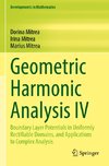 Geometric Harmonic Analysis IV