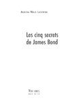 Les cinq secrets de James Bond