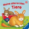 Meine allerersten Tiere: Kinderbuch ab 6 Monaten, Baby-Buch, Baby Geschenk