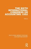 The Sixth International Congress on Accounting 1952