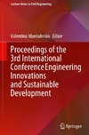 Proceedings of the 3rd International Conference Engineering Innovations and Sustainable Development