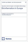 Disinformation in Europe