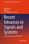 Recent Advances in Signals and Systems