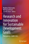 Research and Innovation for Sustainable Development Goals