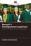 Recueil 3 Enseignement supérieur