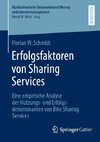 Erfolgsfaktoren von Sharing Services