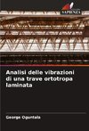 Analisi delle vibrazioni di una trave ortotropa laminata